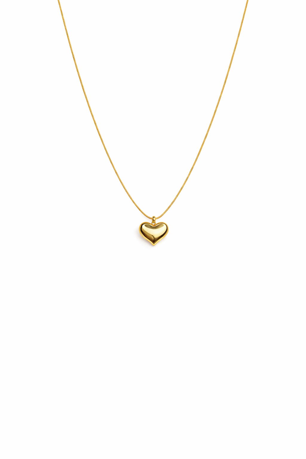 Everyday Heart Charm Necklace for Women & Girls