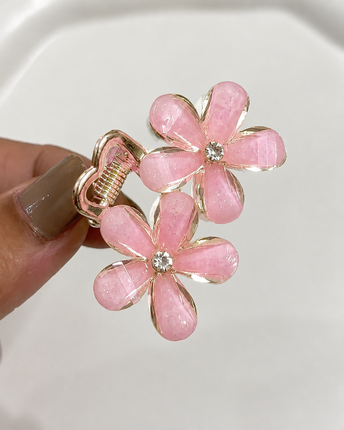 Twin flower claw (metal)