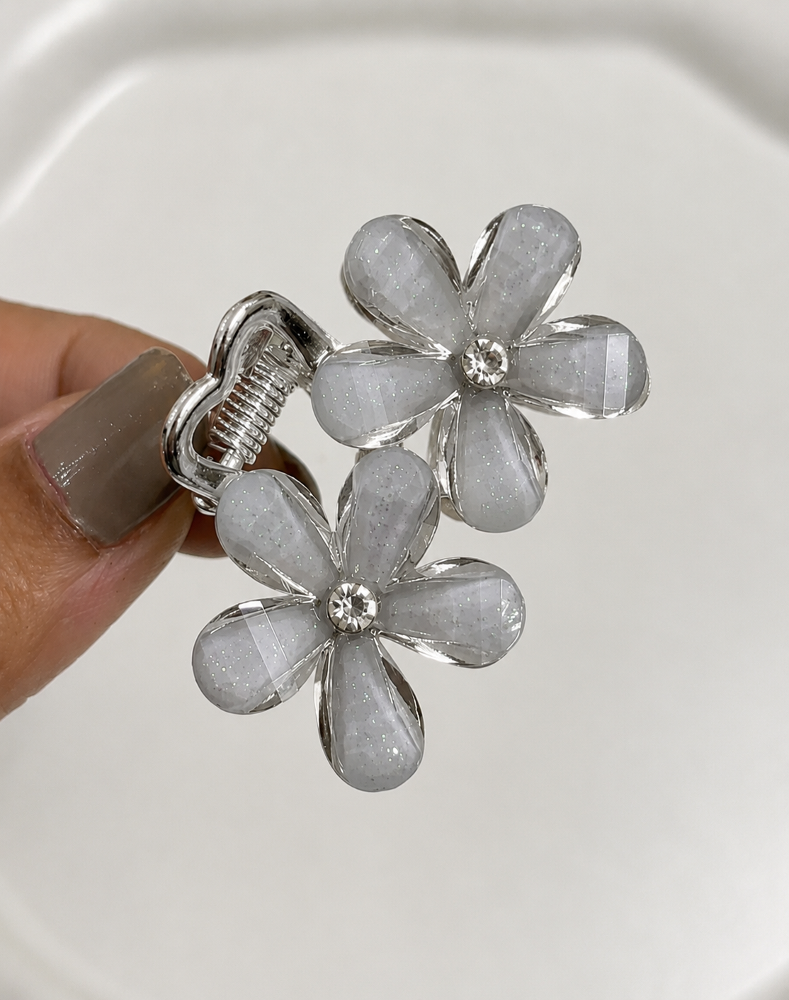 Twin flower claw (metal)