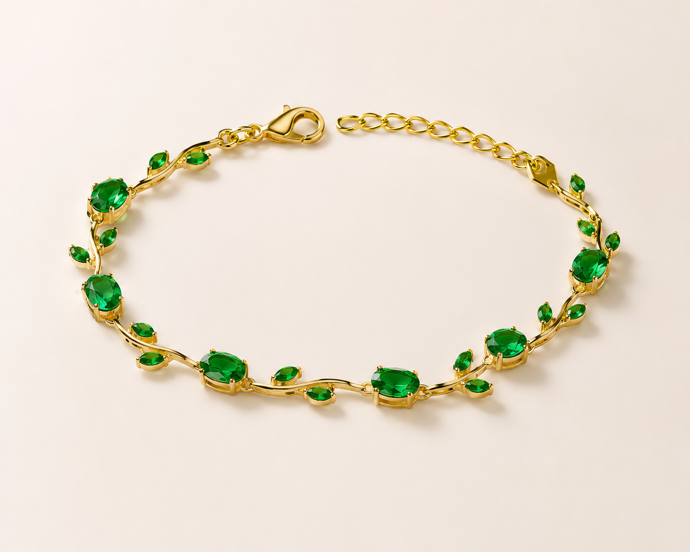 Minimal Red Anti Tarnish Daily Wear Bracelet