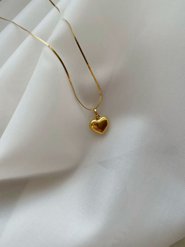 Everyday Heart Charm Necklace for Women & Girls