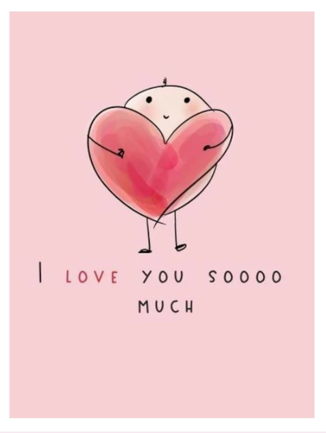 Love you so much ( Sticker)