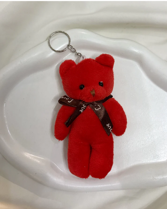 Teddy bear keychain