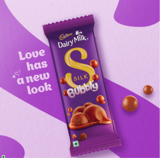 Bubbly dairy milk