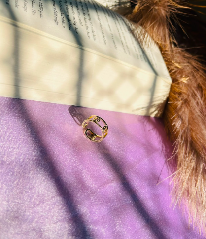 adjustable ring ( anti tarnish)