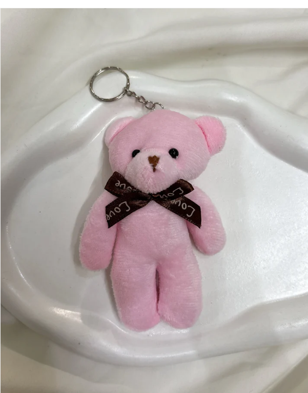 Teddy bear keychain