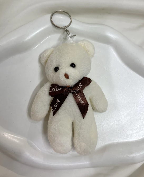 Teddy bear keychain