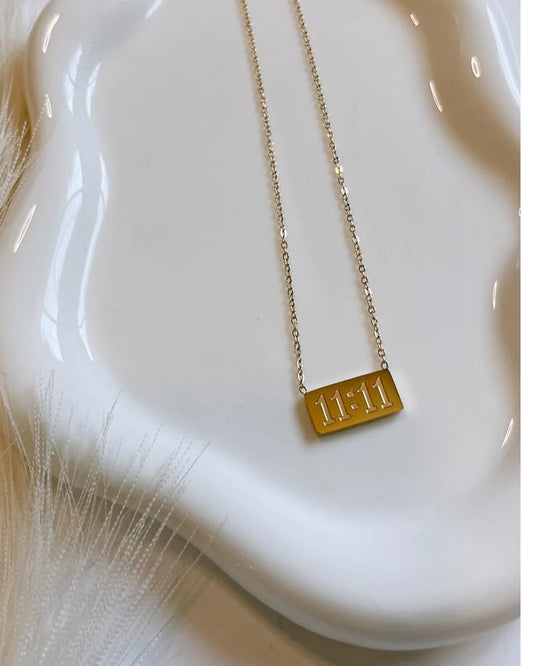 11:11 Manifestation Necklace for Women & Girls