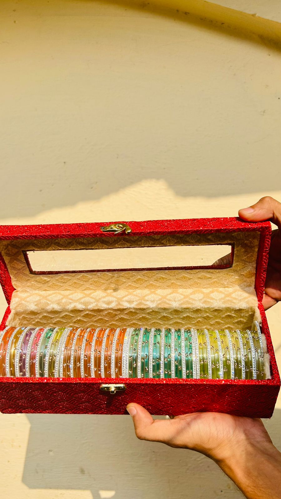 Premium multi colour Colourful Bangles Set for Women (48 bangles, 28 kade)