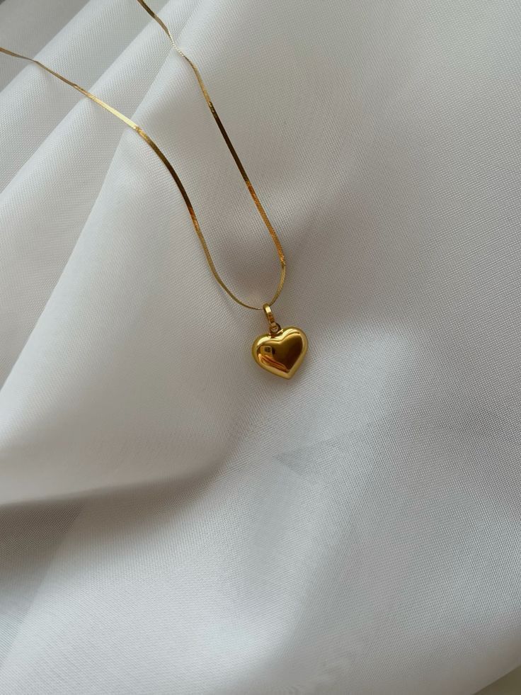 Everyday Heart Charm Necklace for Women & Girls