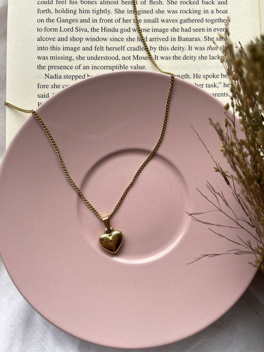 Everyday Heart Charm Necklace for Women & Girls